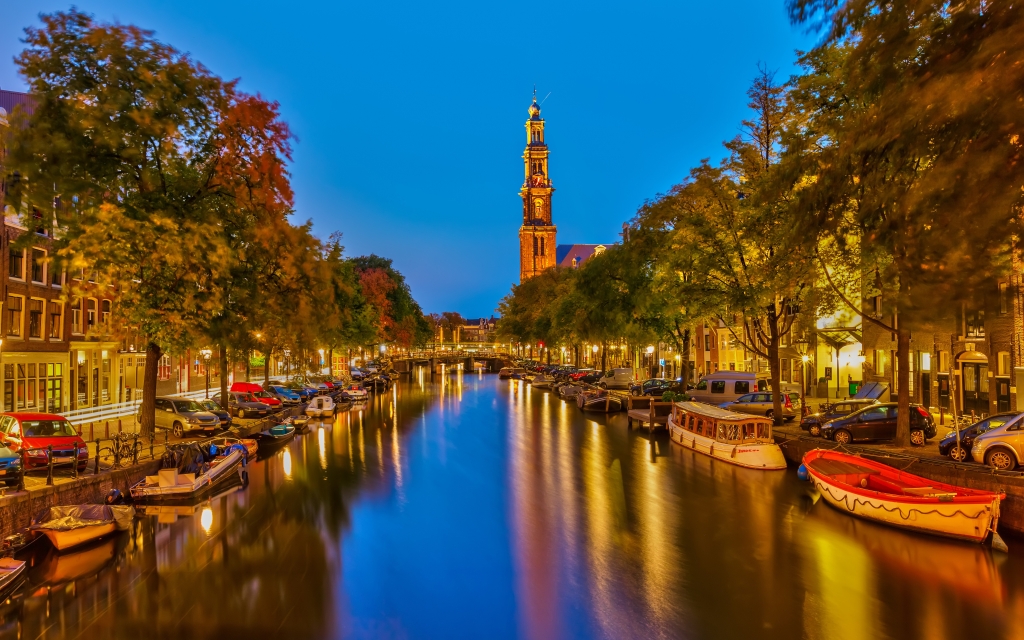 Amsterdam Netherlands for 1024 x 640 widescreen resolution