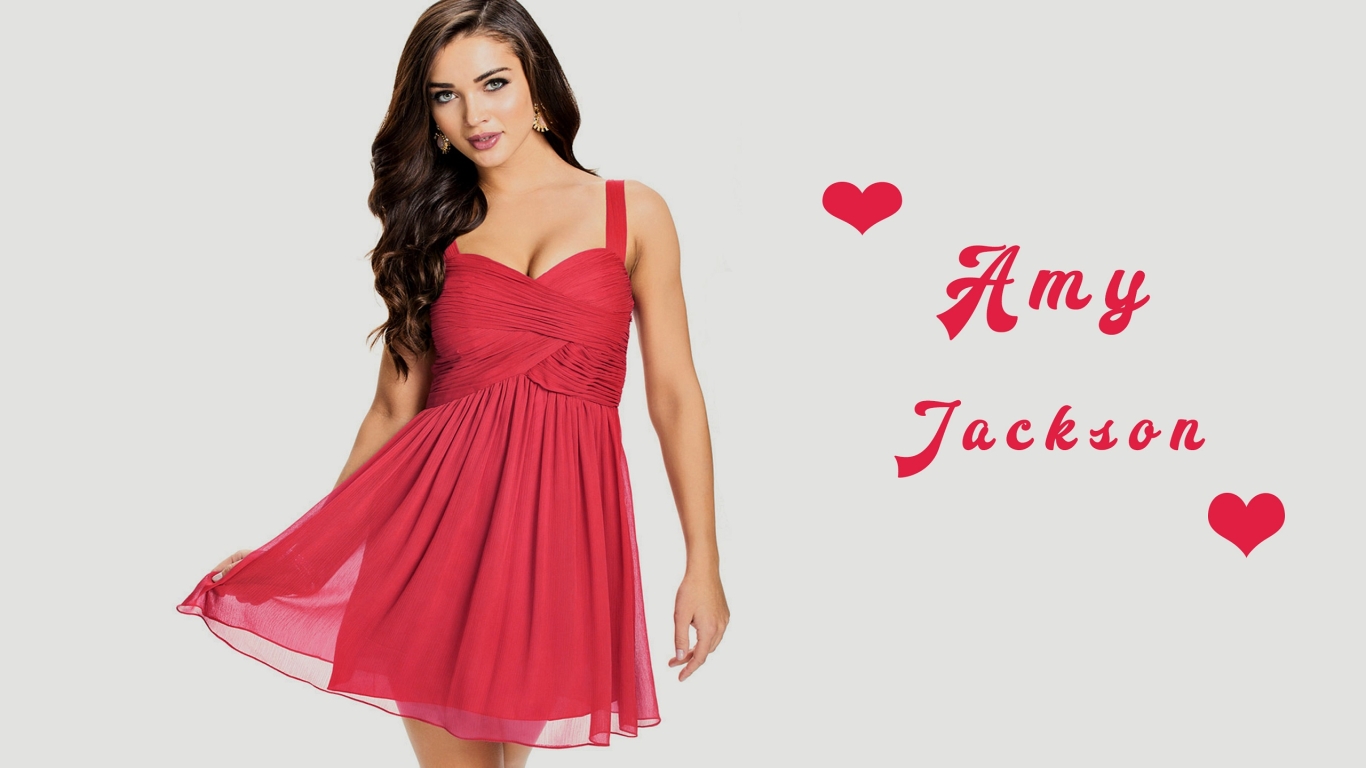 Amy Jackson for 1366 x 768 HDTV resolution