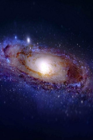 Andromeda Galaxy for 320 x 480 Phones resolution