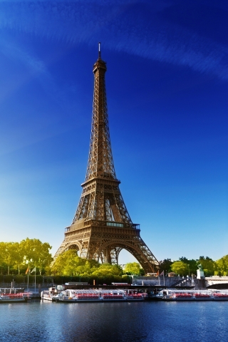 Eiffel Tower Paris for 320 x 480 Phones resolution