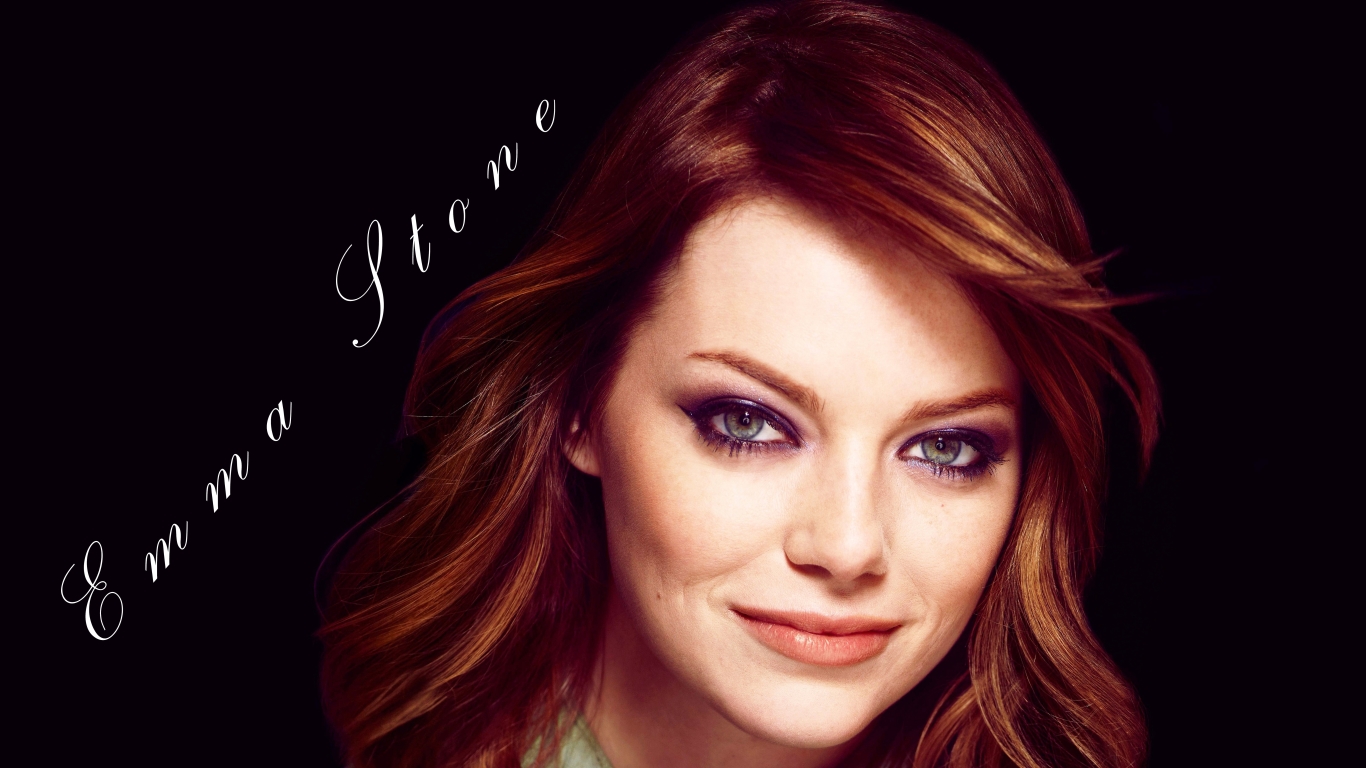 Emma Stone for 1366 x 768 HDTV resolution