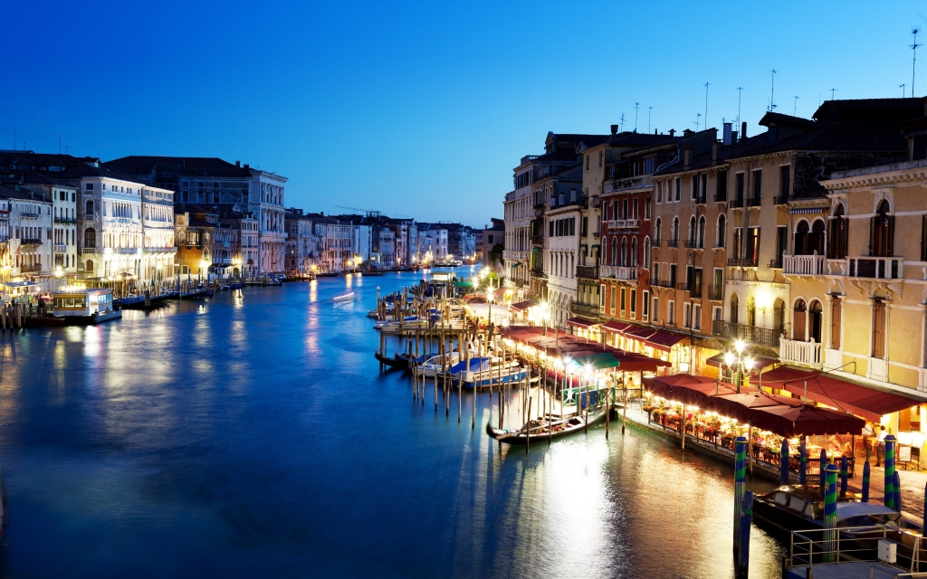 Grand Canal Venice for 1024 x 640 widescreen resolution