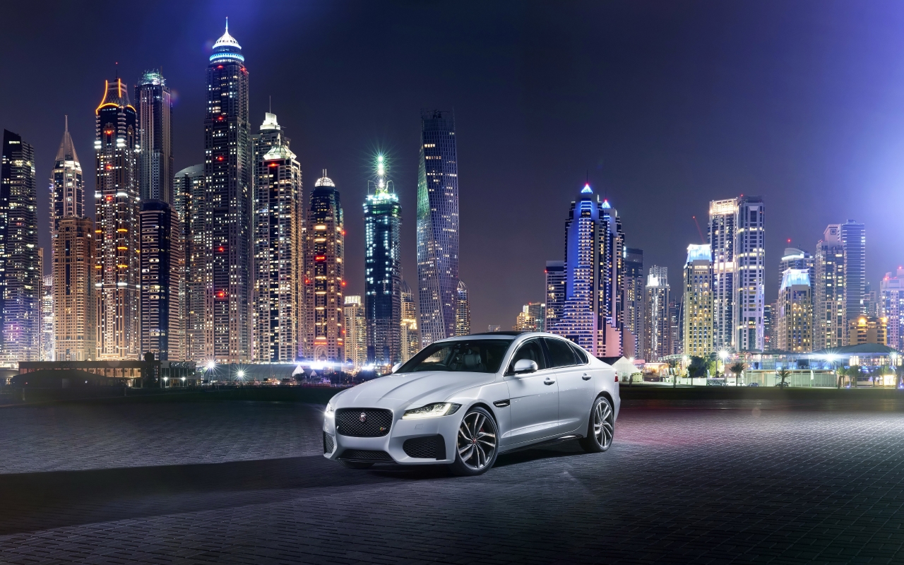 Jaguar XF 2015 for 1280 x 800 widescreen resolution
