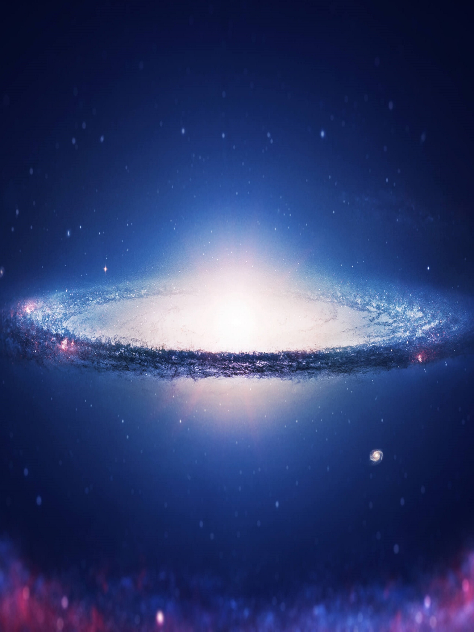 Sombrero Galaxy for Apple iPad Air 2 resolution