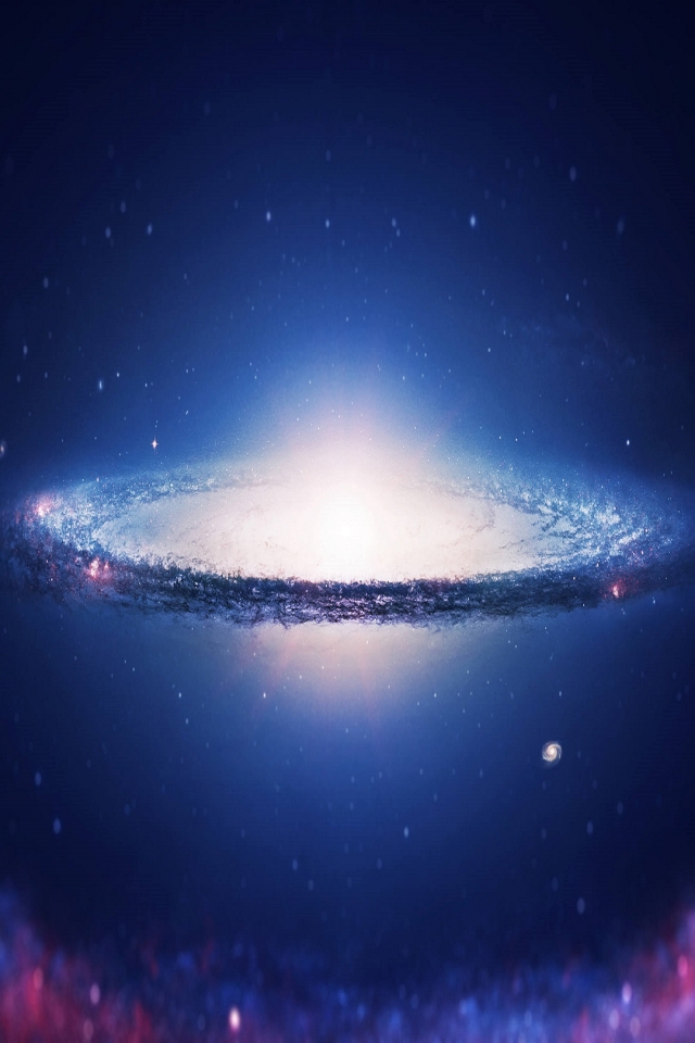 Sombrero Galaxy for Apple iPhone 4 resolution