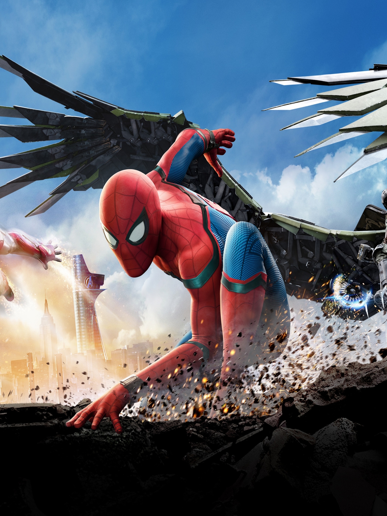 Spiderman Home Coming 2017 for Apple iPad Air 2 resolution