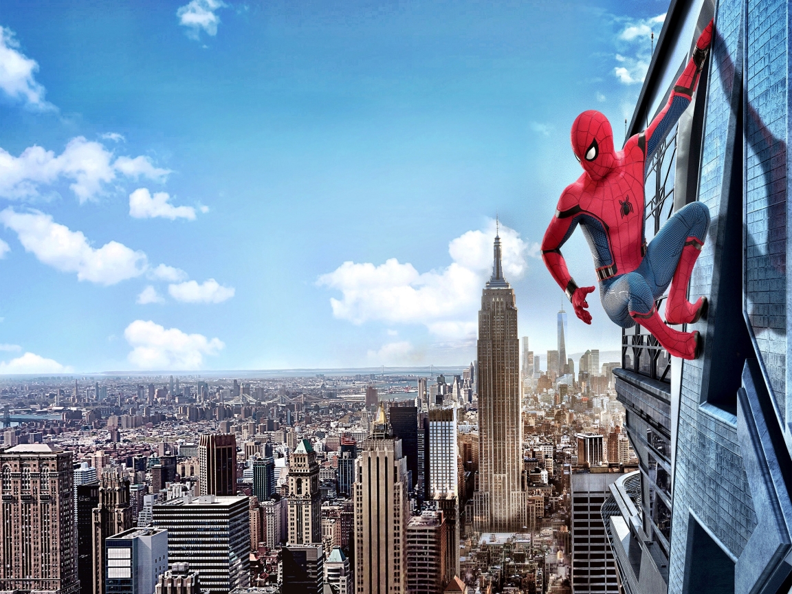 Spiderman Homecoming for 1152 x 864 resolution
