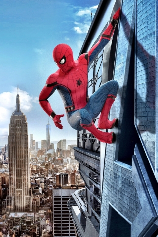 Spiderman Homecoming for 320 x 480 Phones resolution