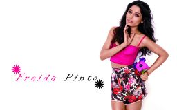 Glamorous Freida Pinto Wallpaper